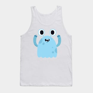 Blue Monster Tank Top